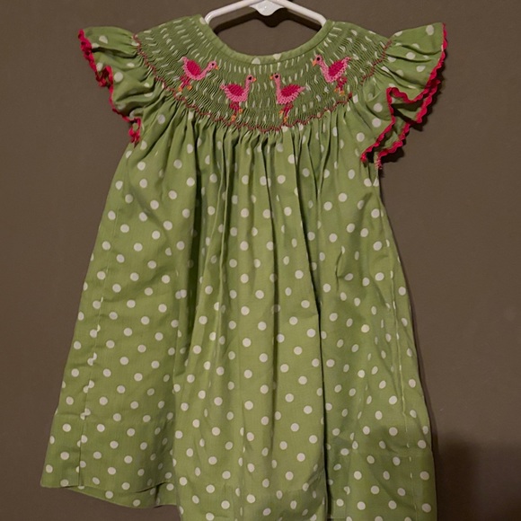 margories daughter Other - Smock flamingo  Kids Casual Dress 12m A4